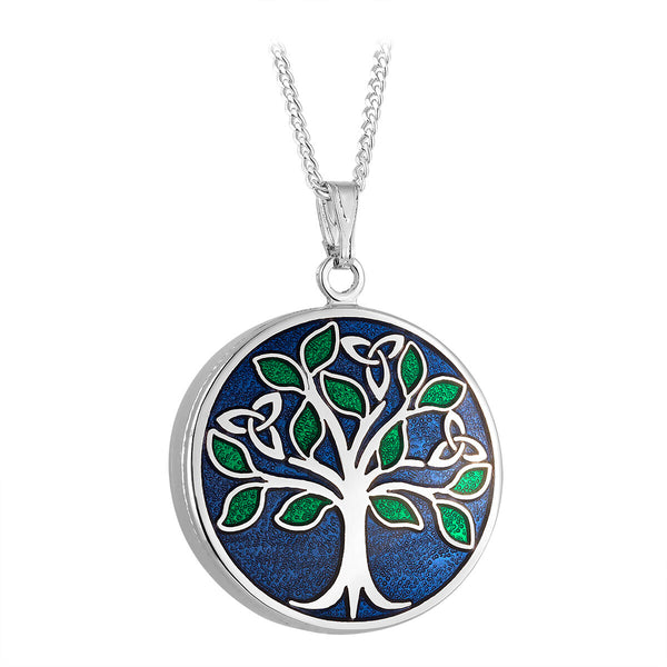 Enamel Tree Of Life Pendant