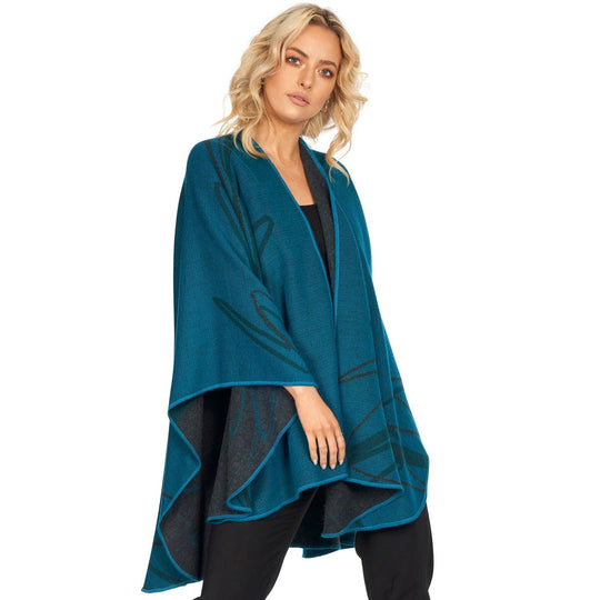 Shawl with Abstract Design