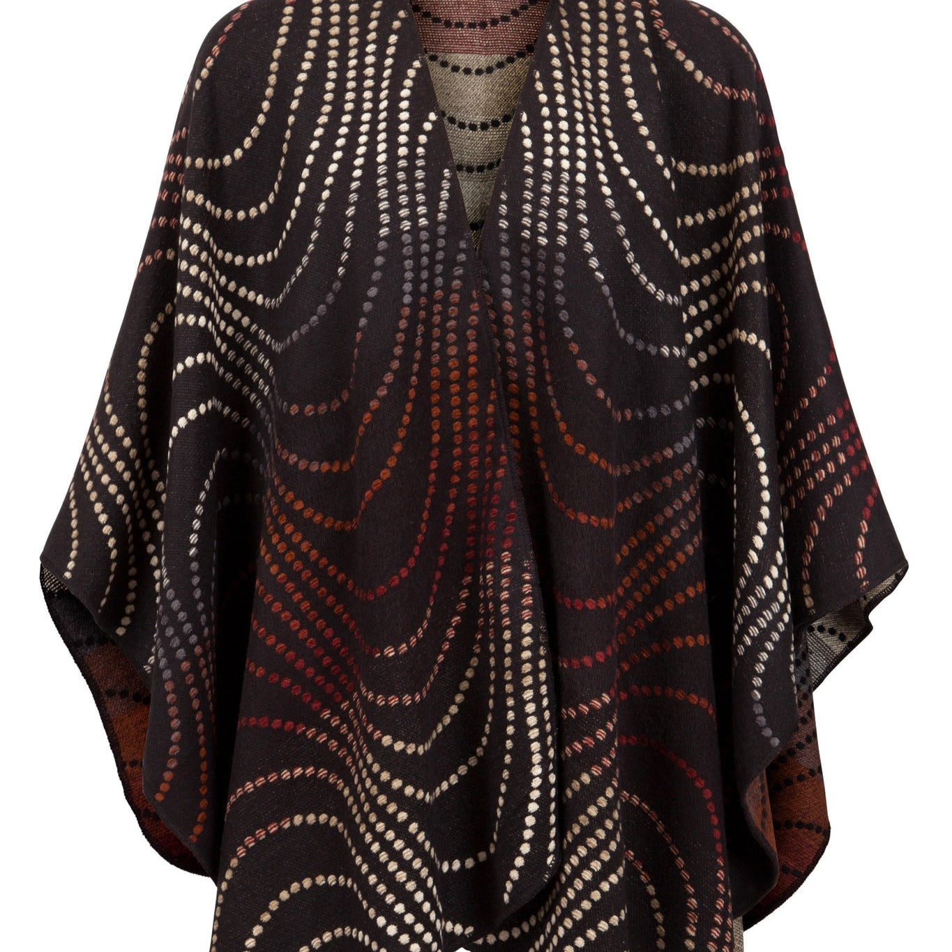 Jimmy Hourihan Shawl with Dot Motif