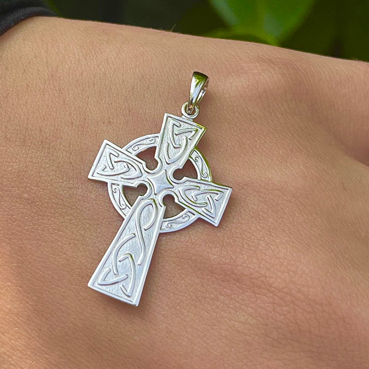 Classic Sterling Silver Cross Necklace