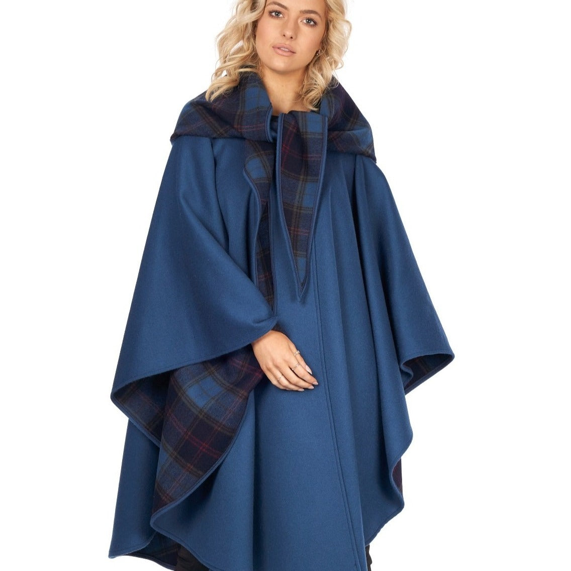 Jimmy Hourihan Knee Length Cape Decorative With Interior Lining