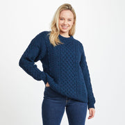 Inisheer Traditional Ladies Aran Atlantic Sweater