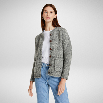 Avondale Ladies Tweed Cardigan