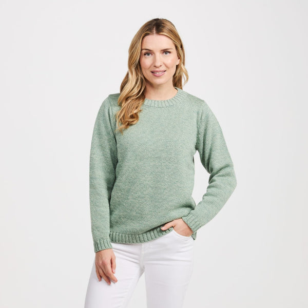 Aoife Mint Supersoft Crewneck Sweater