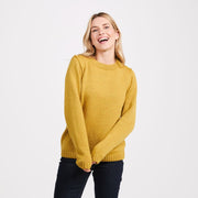 Aoife Yellow Supersoft Crewneck Sweater