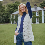 Saoirse Natural Aran Supersoft Gilet