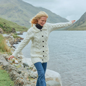 Máire Supersoft Aran Cardigan