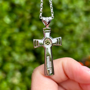 Exquisite Ogham Faith Cross