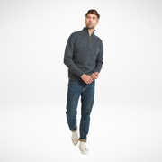 Belleek Troyer Mens Charcoal Sweater