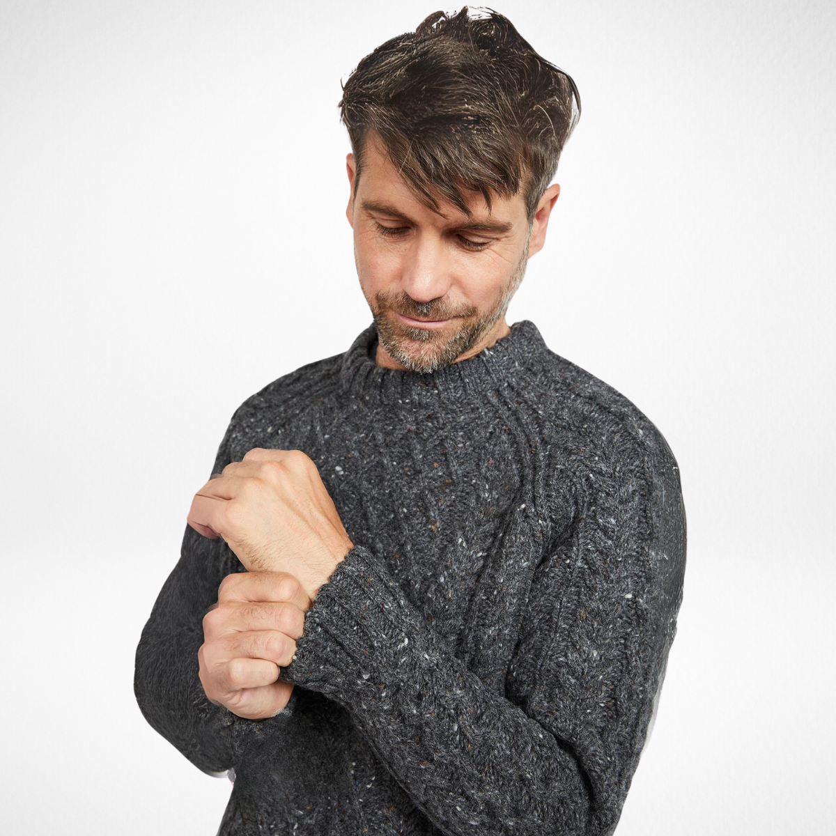 Blanemore Aran Mens Crew