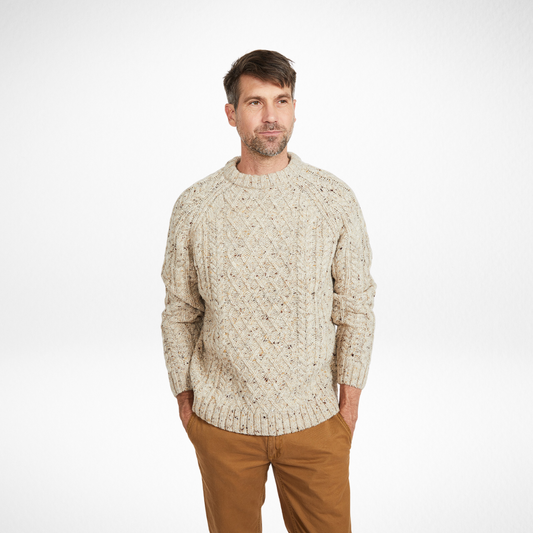 Blanemore Aran Mens Crew