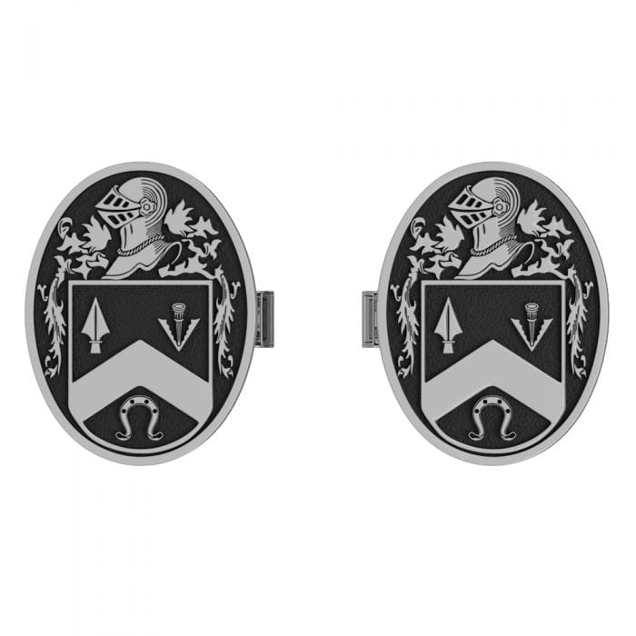 Personalized Coat of Arms Cufflinks