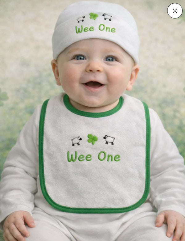 Embroidered Irish Baby Gift Set 2PC