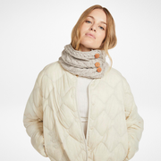 Carrowholly Aran Button Oat Snood