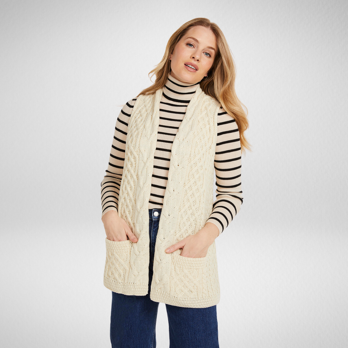 Caher Aran Celtic Gilet