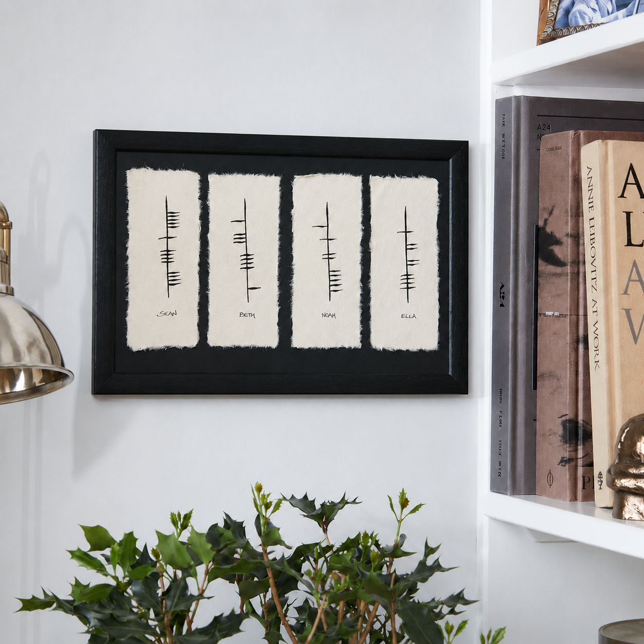 Ogham Personalized - Any 4 Names