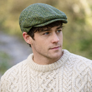 Traditional Flat Cap Green