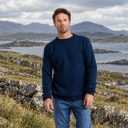 Moycullen Mens Atlantic Roll Neck Sweater
