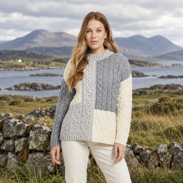 Cobh Aran Ladies Sweater