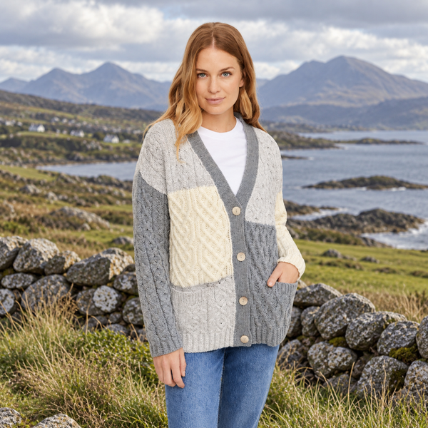 Howth Aran Cardigan