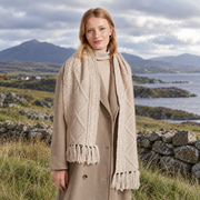 Kinard Oat Aran Scarf