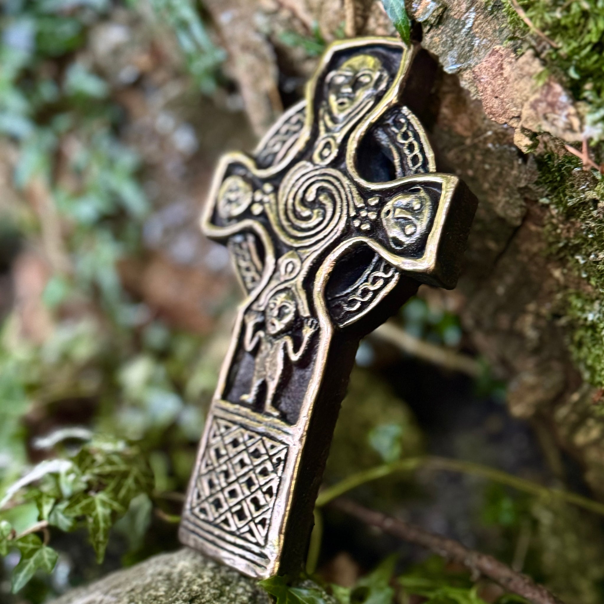 Bronze Gallen Priory Cross