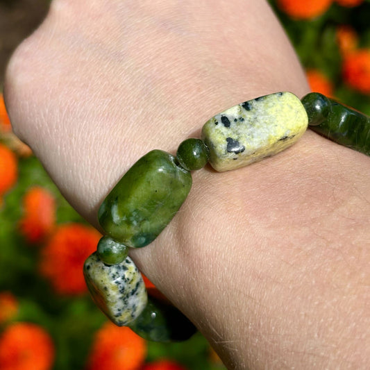 Connemara Marble Multi Bead Bracelet