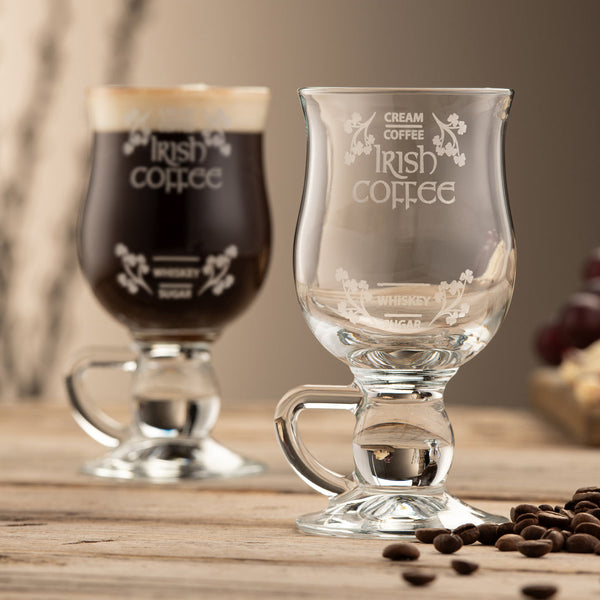 Galway Crystal Irish Coffee Glass Set | Gifts of Ireland