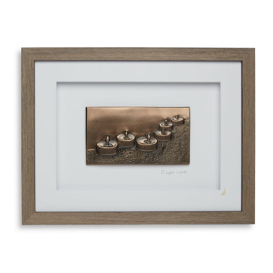 Wild Goose To light a path Framed Wall Plaque