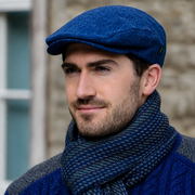 Traditional Flat Cap Blue