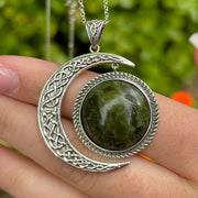 Sun And Moon Connemara Marble Pendant