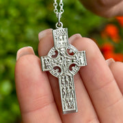 Sterling Silver Celtic Cross of Durrow