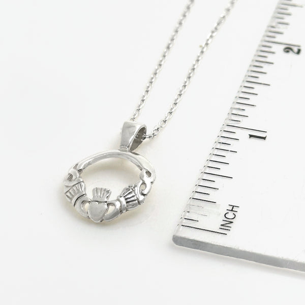 Classic Claddagh Necklace