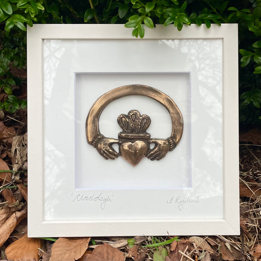 Rynhart Framed Bronze Claddagh