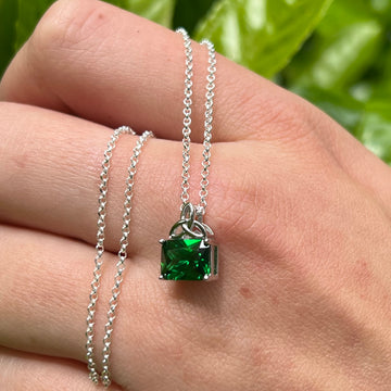 Emerald Celtic Necklace