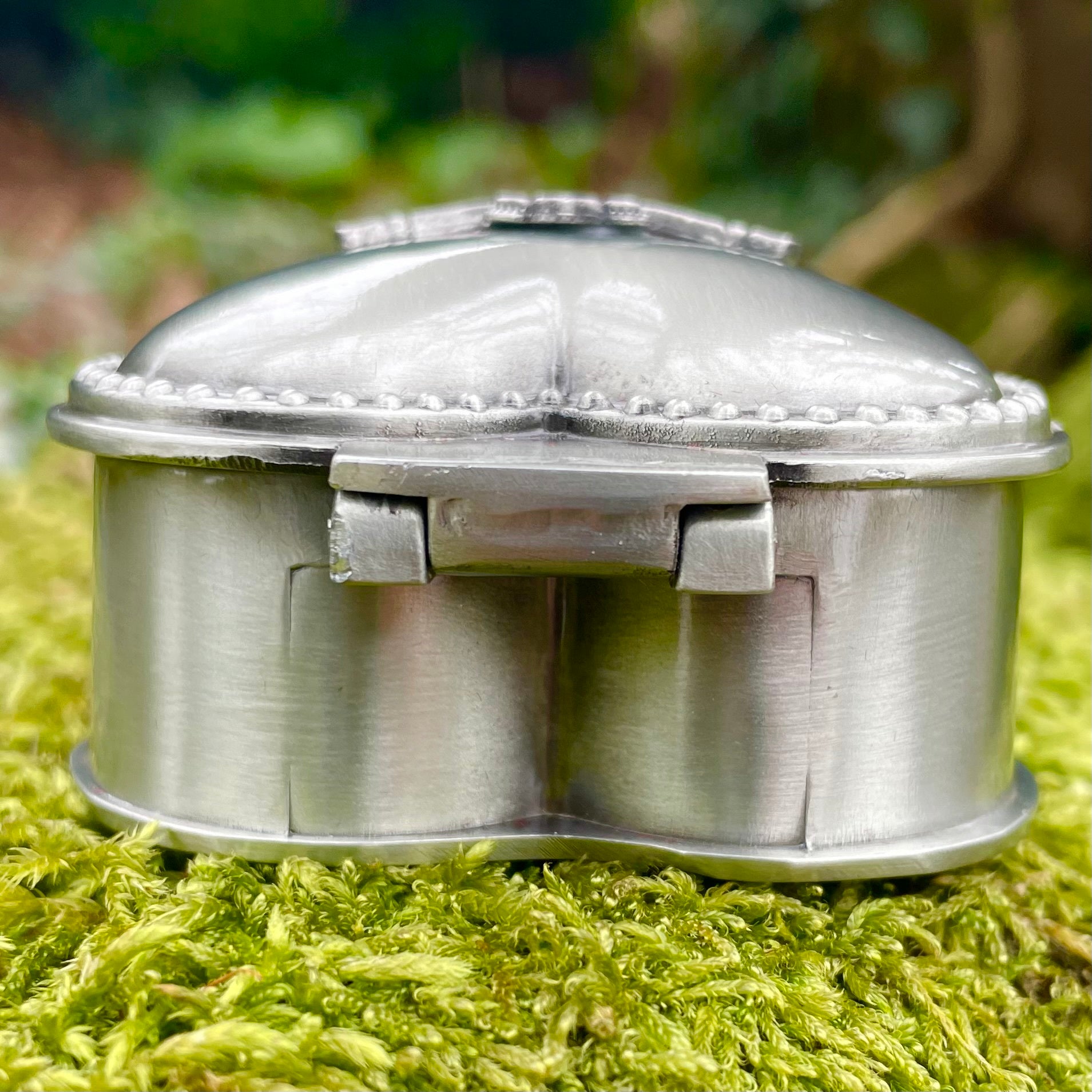 Mullingar Pewter Heart-shaped Jewelry Box,jewelry box