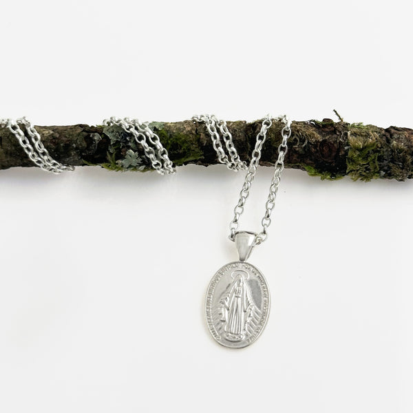 Sterling Silver Small Miraculous Medal