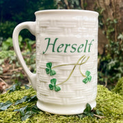 Belleek Herself Irish Mug
