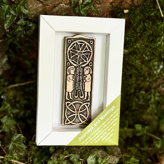 Bronze Celtic Cross of Journeys and Meetings