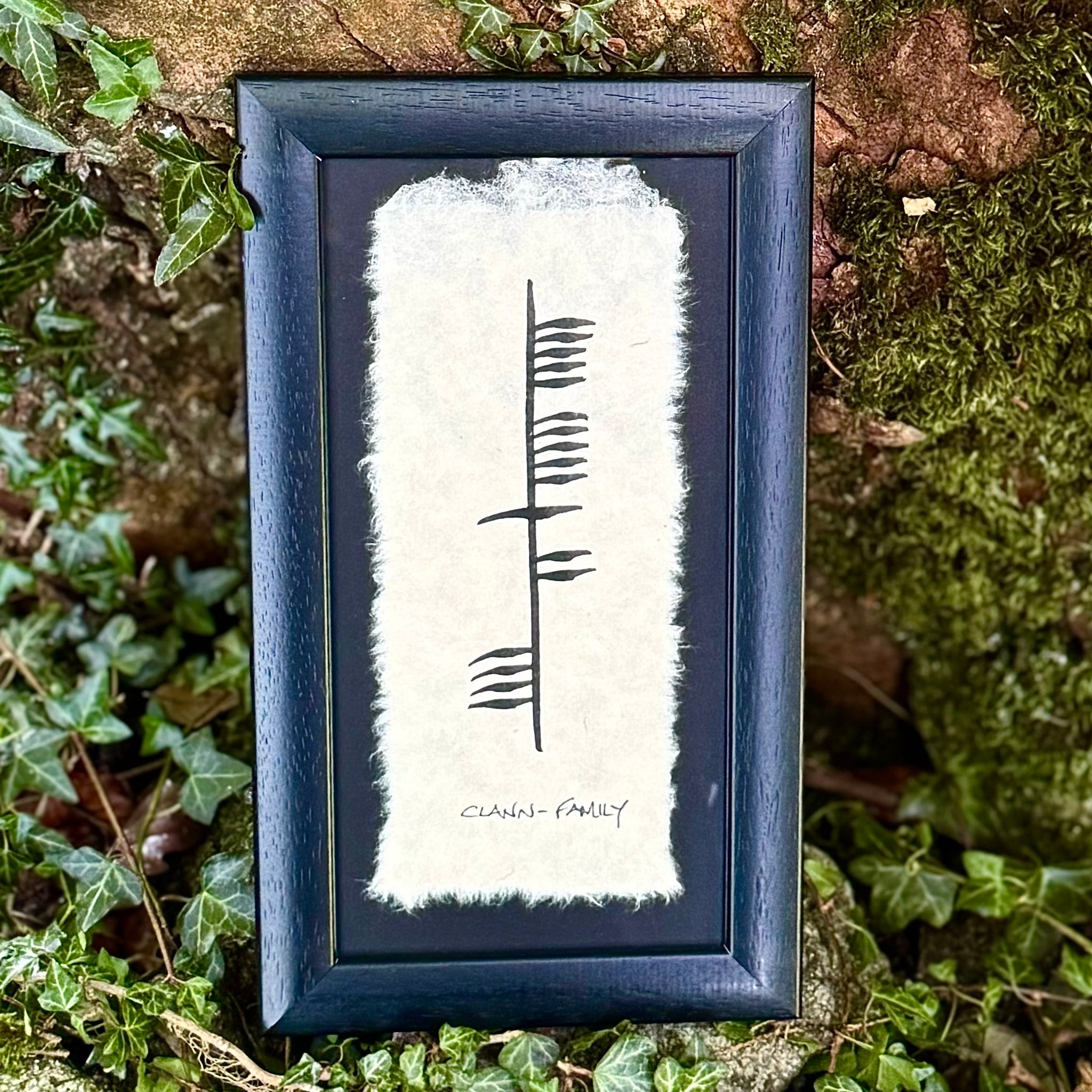 Ogham 'Clann' (Family) Gift by Ogham Wish