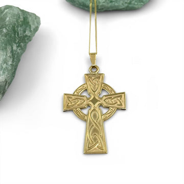 10k Gold Large Celtic Cross