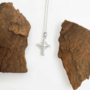 Small Silver Irish High Cross