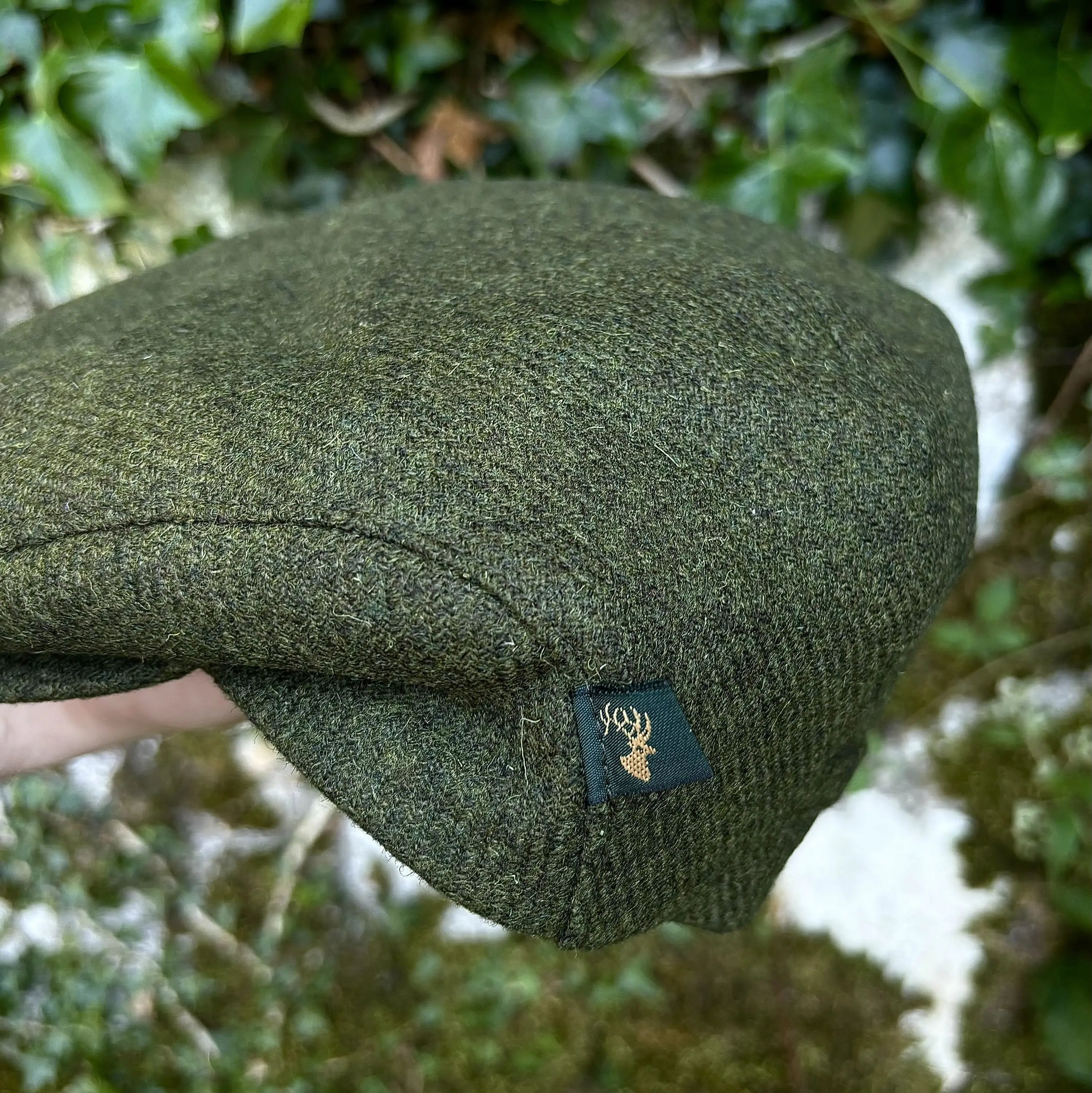 Trinity Flat Cap in Green
