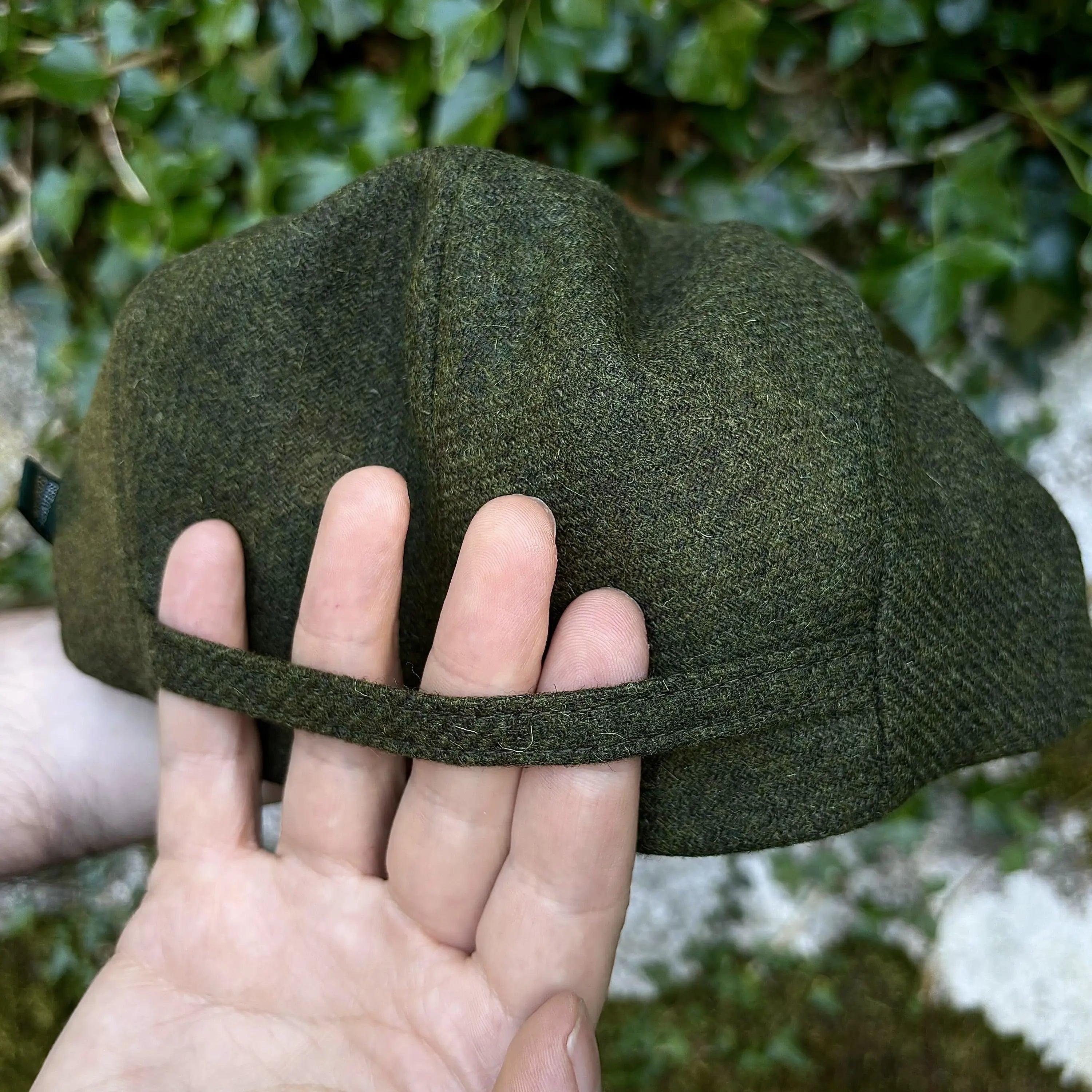 Trinity Flat Cap in Green