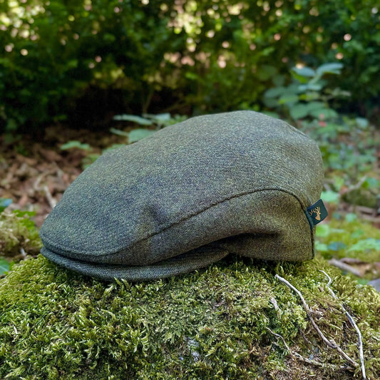 Trinity Flat Cap in Green