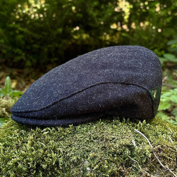 Charcoal Trinity Flat Cap