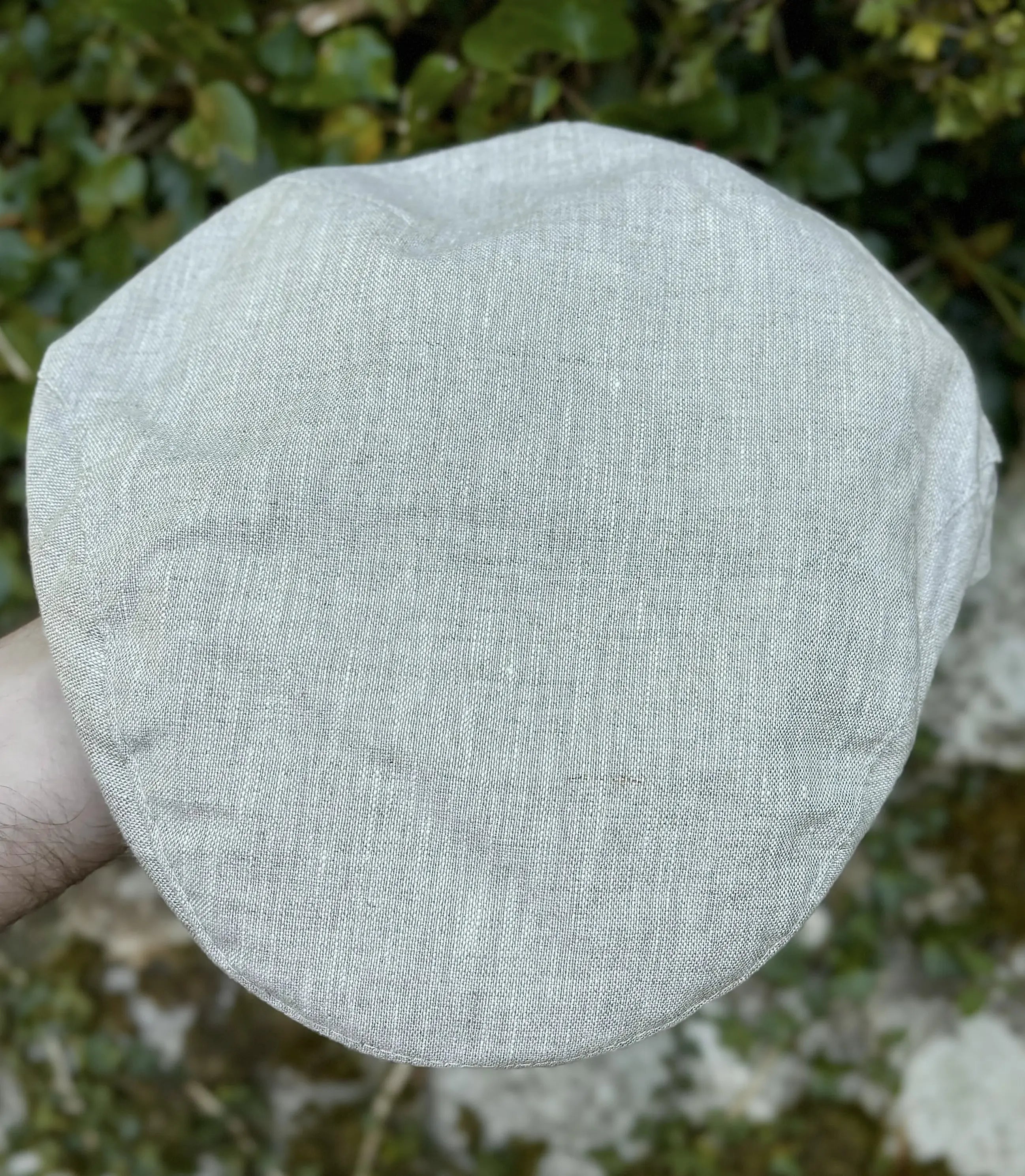 Natural Linen Cap