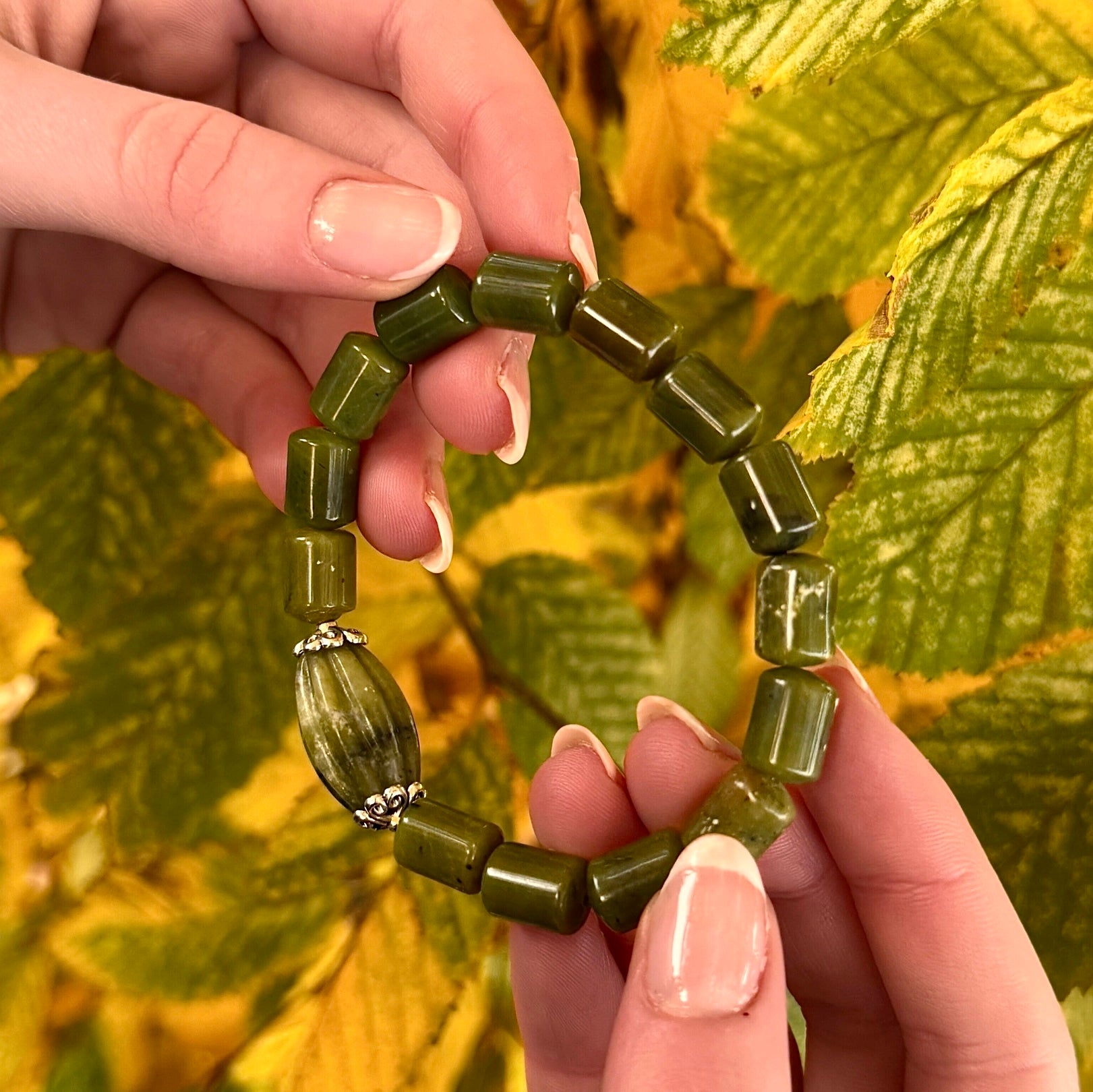 Connemara Marble Bracelet, Set Of 2