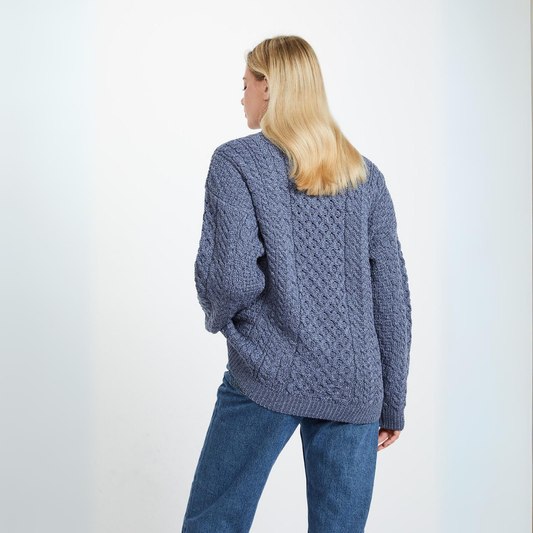 Inisheer Traditional Ladies Aran Sweater