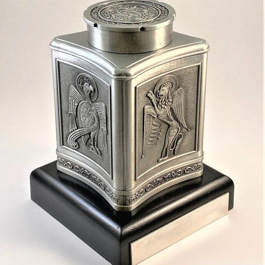 Keepsake Urns Pewter finish.